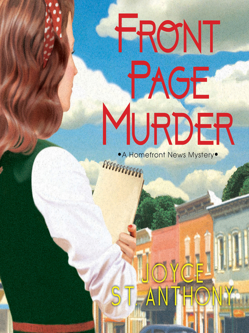 Title details for Front Page Murder by Joyce St. Anthony - Wait list